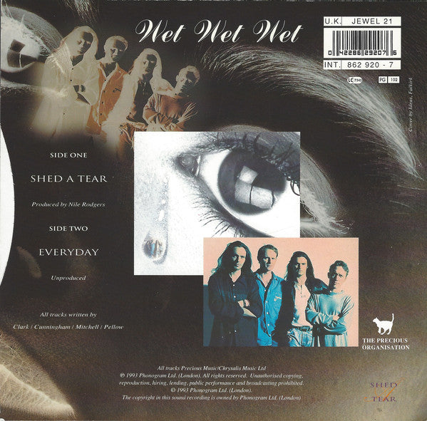 Wet Wet Wet : Shed A Tear (7, Single) 1