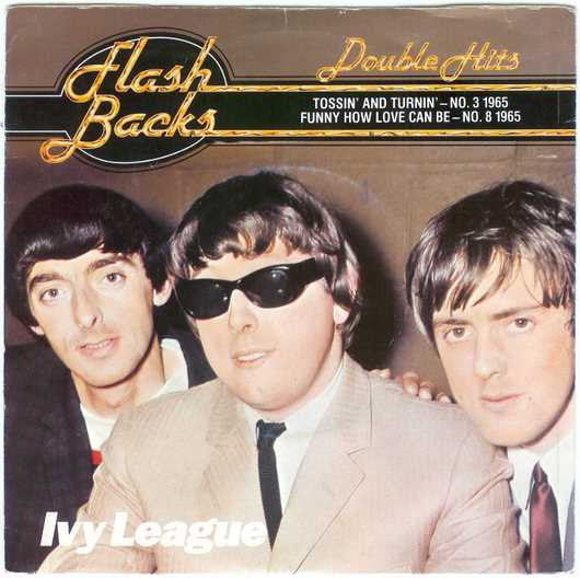 The Ivy League : Tossin And Turnin / Funny How Love Can Be (7, Single, Yel) 0