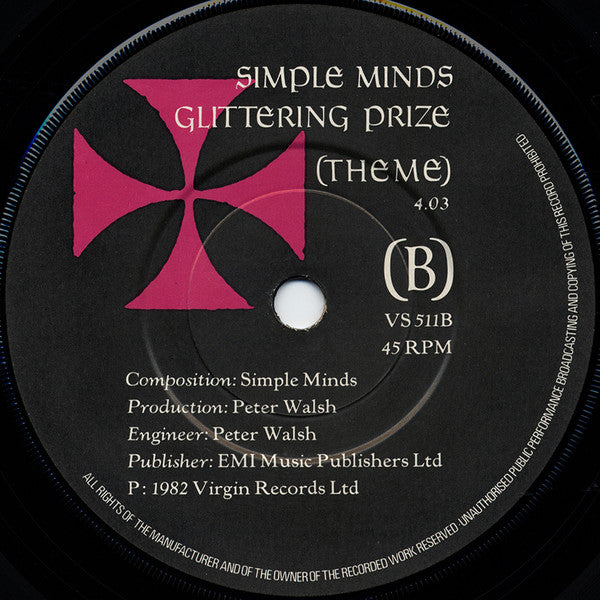 Simple Minds : Glittering Prize (7, Single) 3