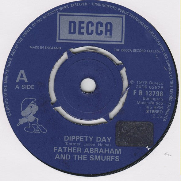 Vader Abraham And The Smurfs  : Dippety Day (7, Single) 0