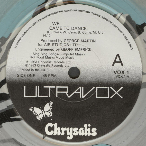 Ultravox : We Came To Dance (7, Single, Cle) 2