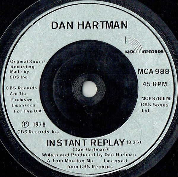 Dan Hartman : I Can Dream About You (7, Single, Sil) 3