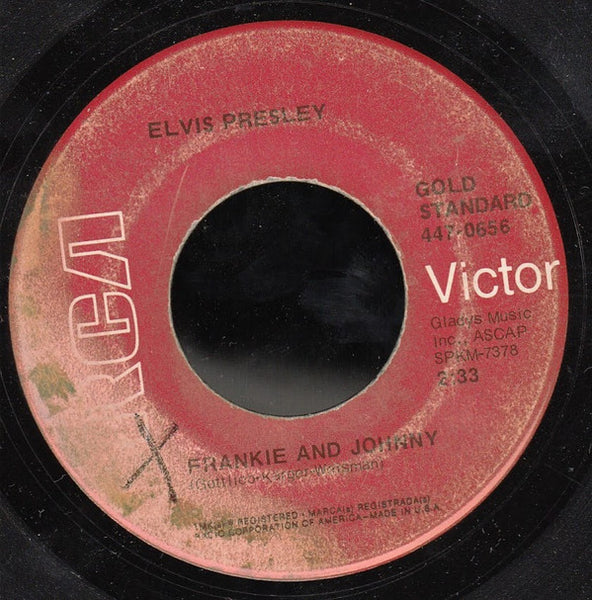 Elvis Presley : Frankie And Johnny  (7, Single, RE) 1