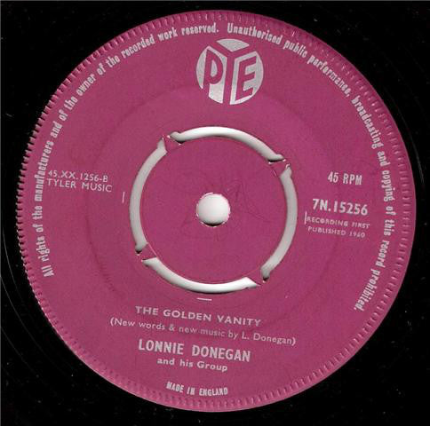 Lonnie Donegans Skiffle Group : My Old Mans A Dustman (7, Single, Pus) 1