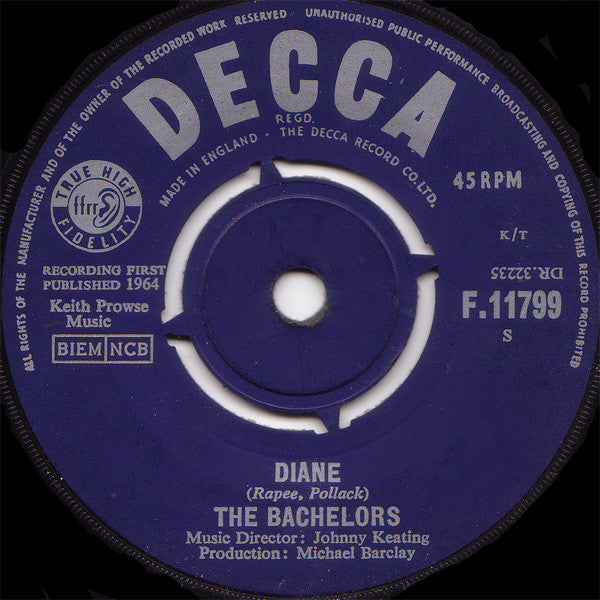 The Bachelors : Diane (7, Single) 0