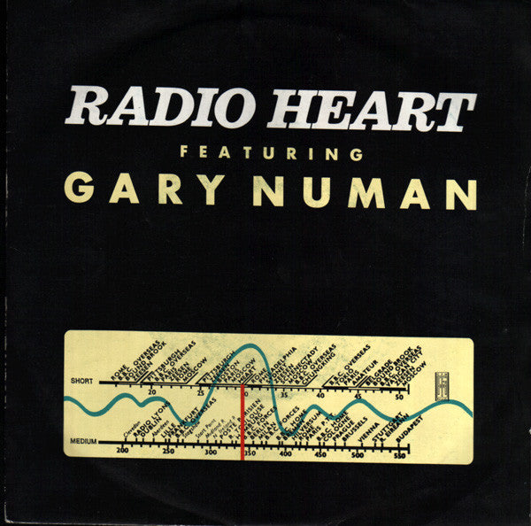 Radio Heart Featuring Gary Numan : Radio Heart (7, Single, Bla) 0