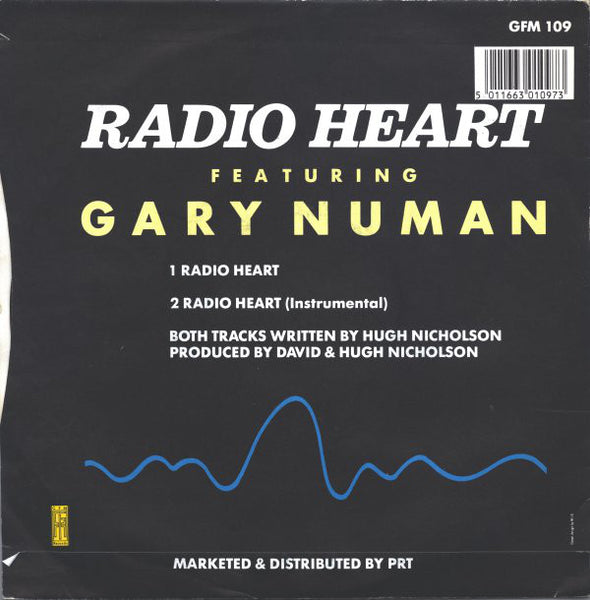 Radio Heart Featuring Gary Numan : Radio Heart (7, Single, Bla) 1