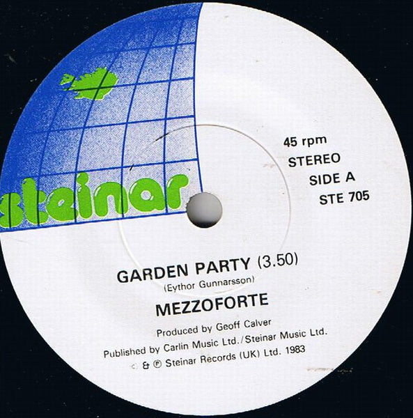Mezzoforte : Garden Party (7, Single, Dam) 2
