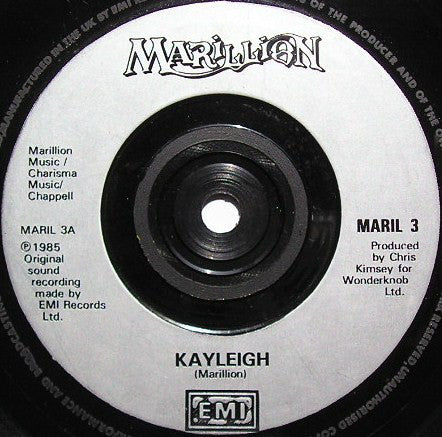 Marillion : Kayleigh (7, Single, Sil) 2