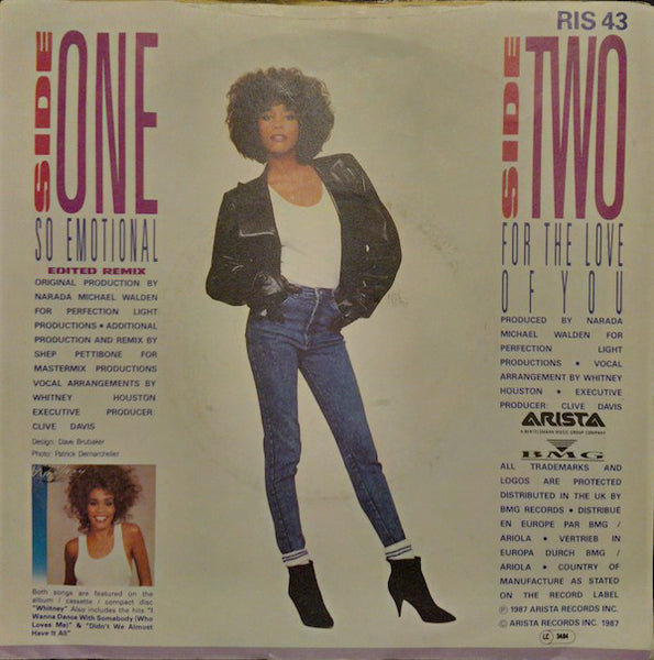 Whitney Houston : So Emotional (7, Single, Nic) 1
