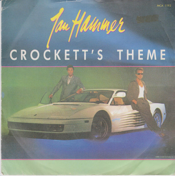 Jan Hammer : Crocketts Theme (7, Single, Sil) 0
