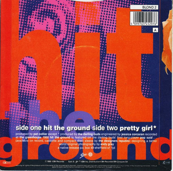 The Darling Buds : Hit The Ground (7, Single) 1