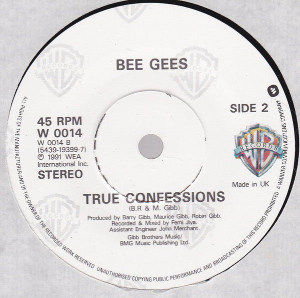 Bee Gees : Secret Love (7, Single) 3