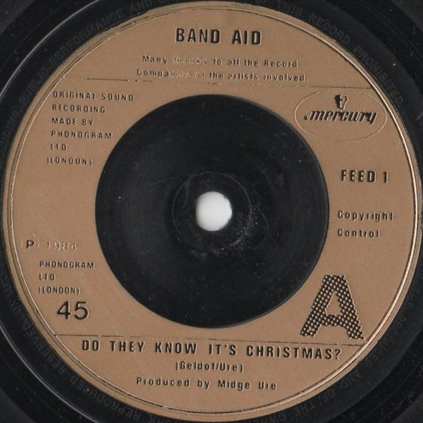 Band Aid : Do They Know Its Christmas? (7, Single, Bro) 2