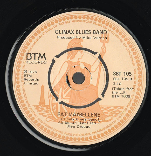 Climax Blues Band : Couldnt Get It Right (7, Single) 1