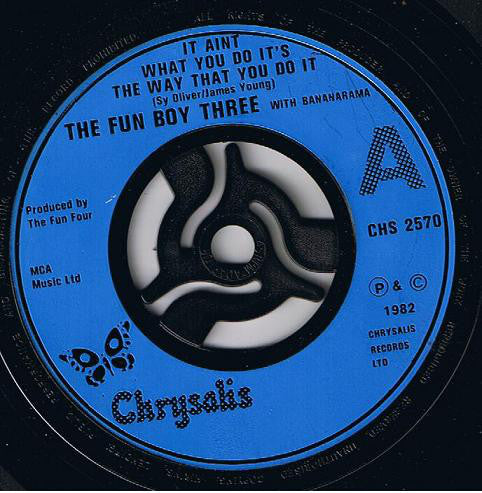 Fun Boy Three With Bananarama : It Aint What You Do.... (7, Single, Pic) 2
