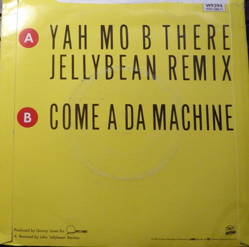 James Ingram : Yah Mo B There (Edit) (7, Single, Inj) 1