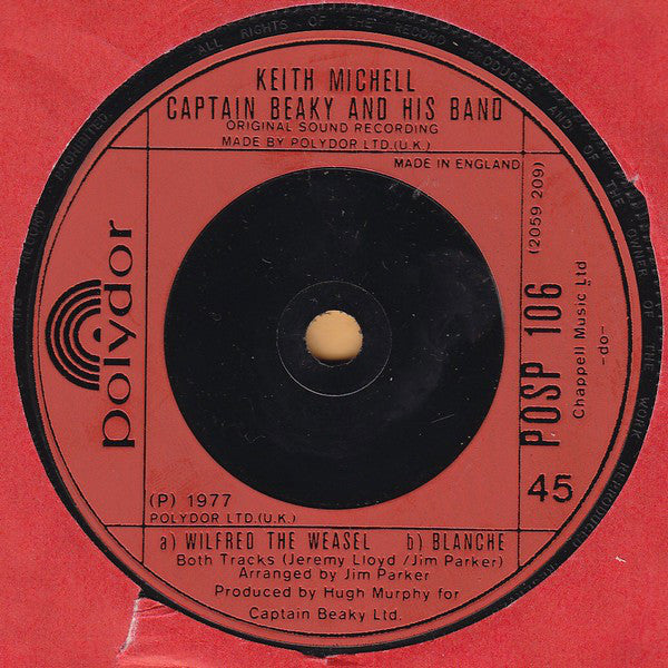 Keith Michell, Captain Beaky And His Band : Captain Beaky (7, Single) 1