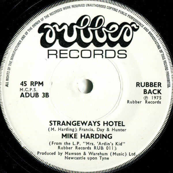 Mike Harding  : Rochdale Cowboy (7, Single, Sol) 1