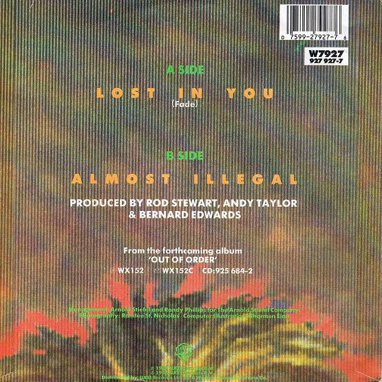 Rod Stewart : Lost In You (7, Single, Dam) 1