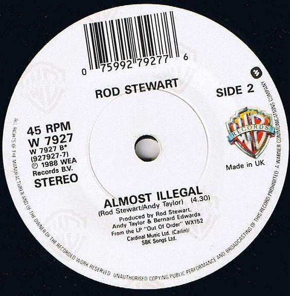 Rod Stewart : Lost In You (7, Single, Dam) 3