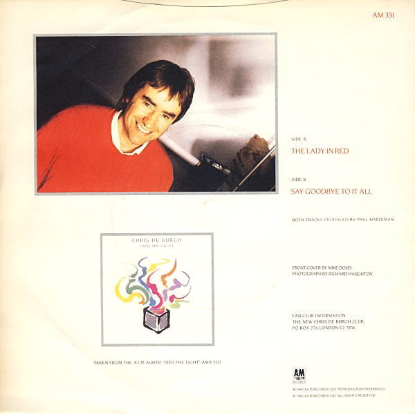 Chris de Burgh : The Lady In Red   (7, Single, Inj) 1