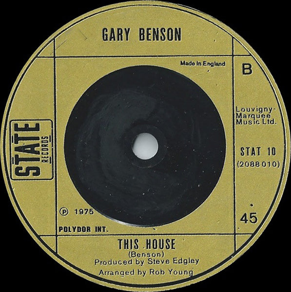 Gary Benson : Dont Throw It All Away (7, Single) 1