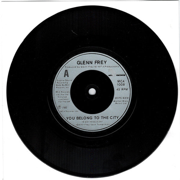 Glenn Frey : You Belong To The City (7) 2