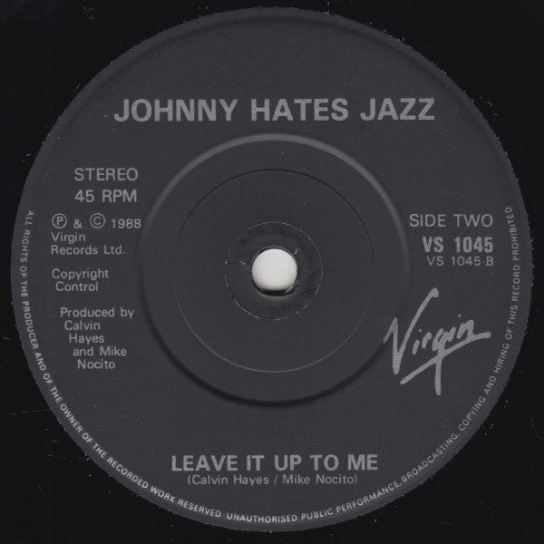 Johnny Hates Jazz : Heart Of Gold (7, Single, Pap) 3
