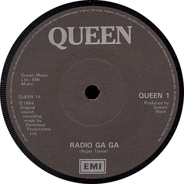 Queen : Radio Ga Ga (7, Single, Sol) 2