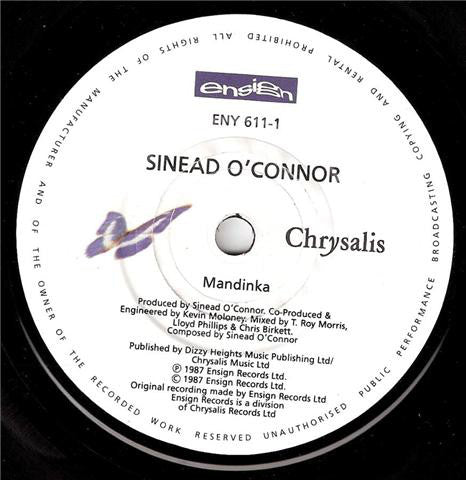 Sinéad OConnor : Mandinka (7, Single) 2