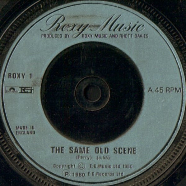 Roxy Music : The Same Old Scene & Lover (7, Single) 2