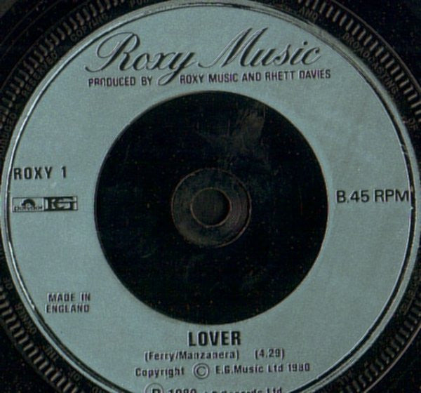 Roxy Music : The Same Old Scene & Lover (7, Single) 3