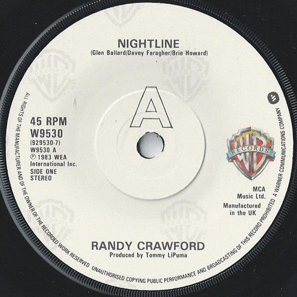 Randy Crawford : Nightline (7, Single) 2