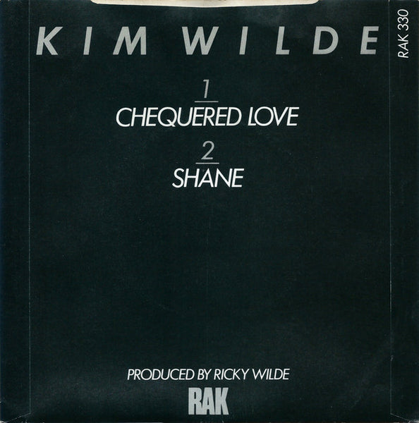 Kim Wilde : Chequered Love (7, Single, Pus) 1