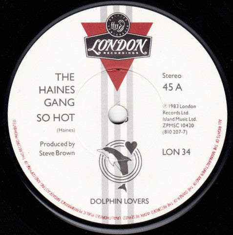The Haines Gang : So Hot (7, Single) 2