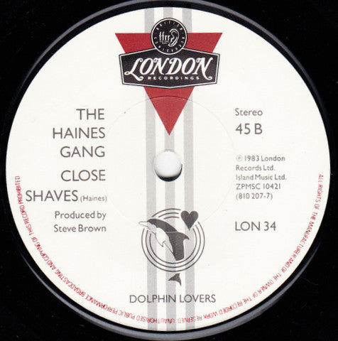 The Haines Gang : So Hot (7, Single) 3