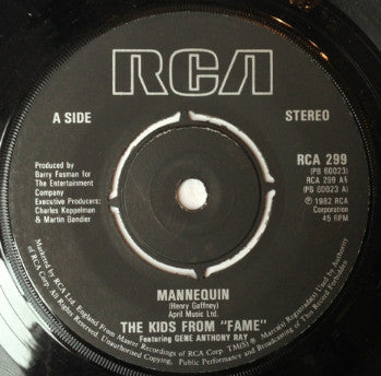 The Kids From Fame : Mannequin (7, Single) 1