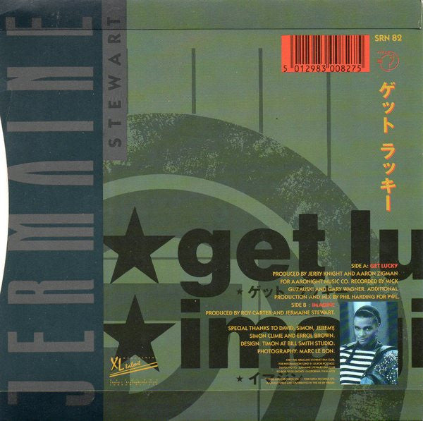 Jermaine Stewart : Get Lucky (7, Single, Bla) 1