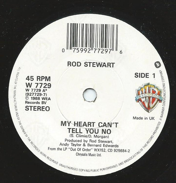 Rod Stewart : My Heart Cant Tell You No (7) 1