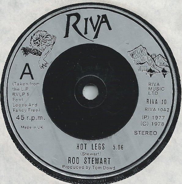 Rod Stewart : I Was Only Joking / Hot Legs (7, Single, Inj) 1