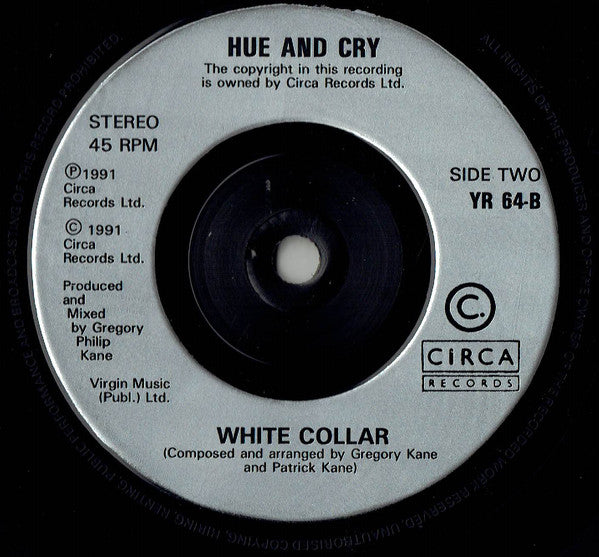 Hue & Cry : My Salt Heart (7, Single) 3