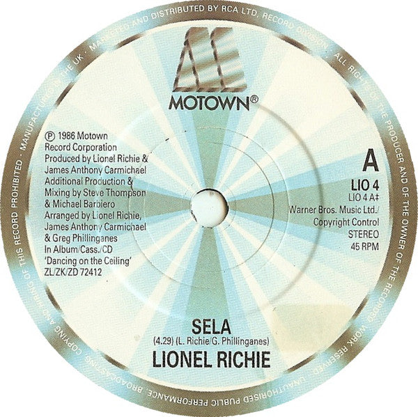 Lionel Richie : Se La (7) 2