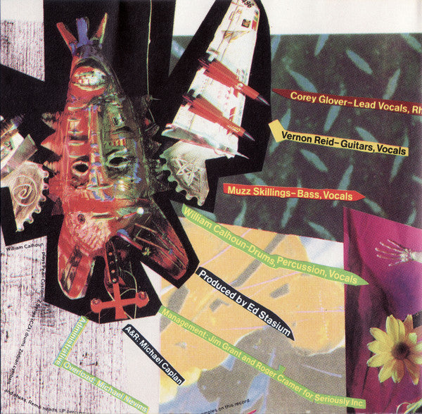 Living Colour : Times Up (CD, Album, RE) 4
