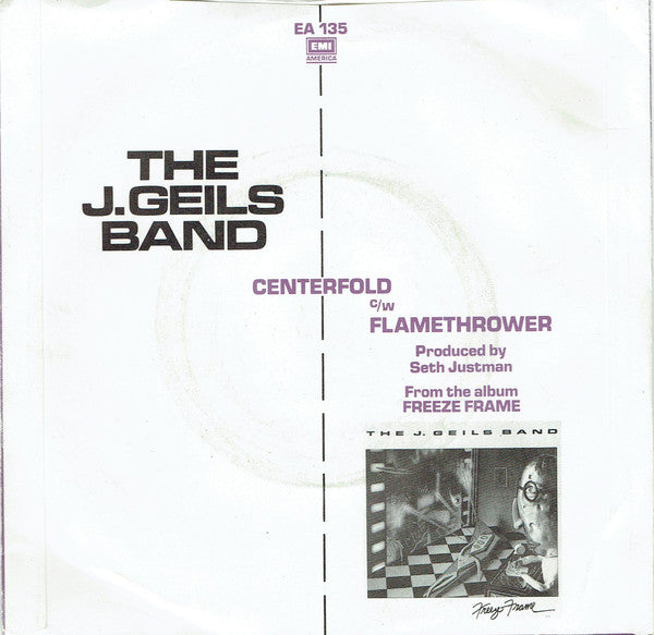 The J. Geils Band : Centerfold (7, Single, Pus) 1
