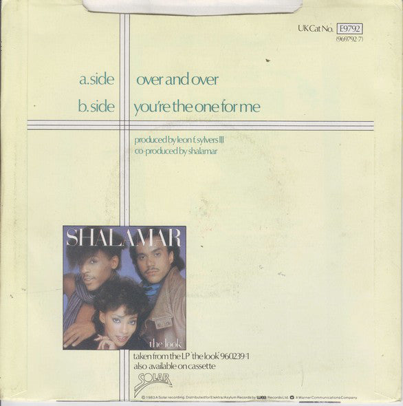 Shalamar : Over And Over (7, Single) 1