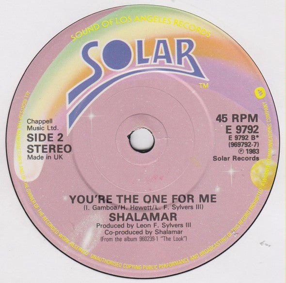 Shalamar : Over And Over (7, Single) 3