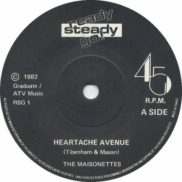 The Maisonettes : Heartache Avenue (7, Single, Sol) 2