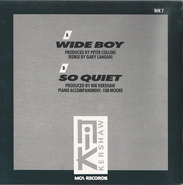 Nik Kershaw : Wide Boy (7, Single, Ltd, Col) 1