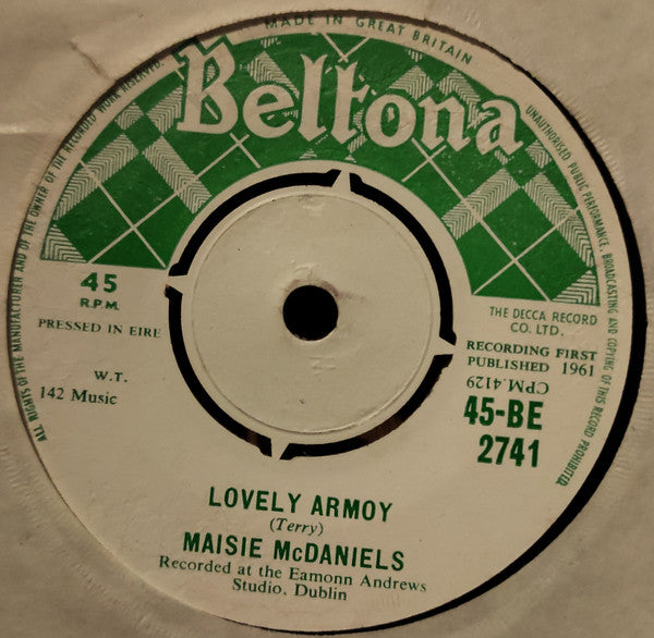 Maisie McDaniel : Forty Shades Of Green / Lovely Armoy (7, Single) 1